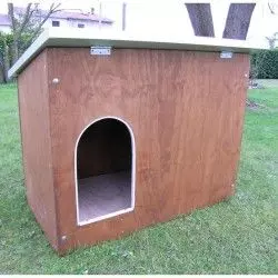 Hundehütte Outdoor für mittelgroße und große Hunde, Modell Collie